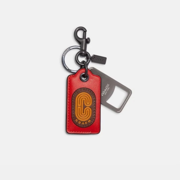 Coach Bottle Opener Key Fob - Picture 1 of 2